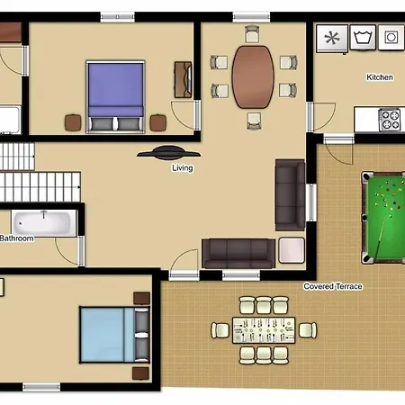 Cala Galdana Sleeps 8 Pool Air Con Wifi *